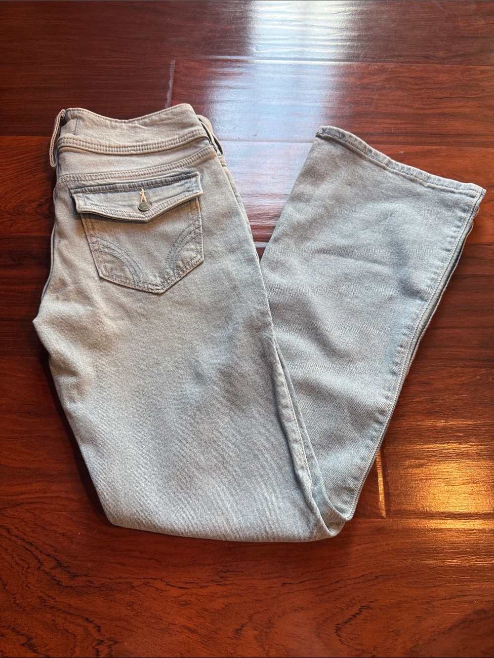 Hollister Light Blue Flare Jeans